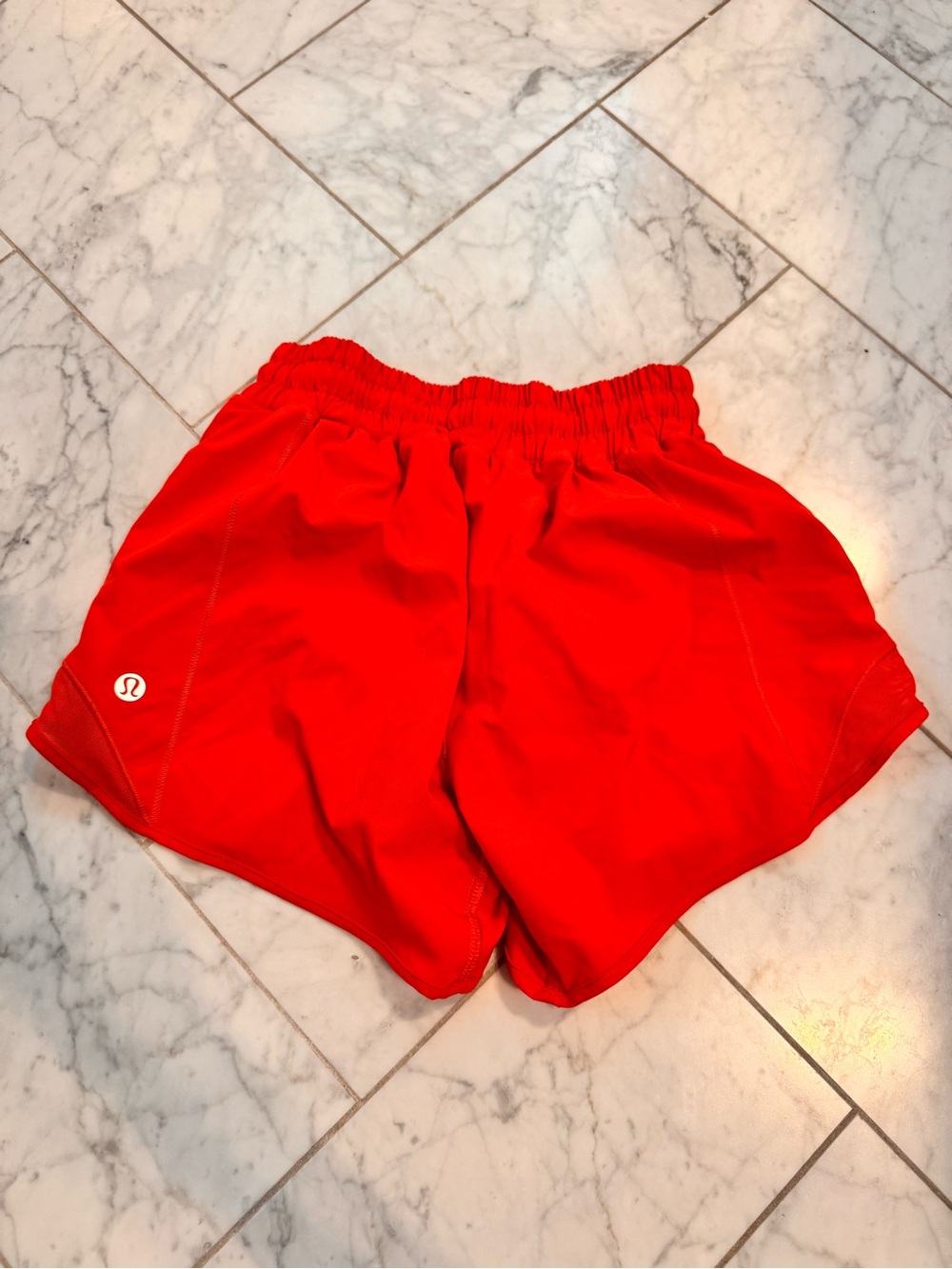Lululemon red Hotty Hot shorts - Picture 2 of 3